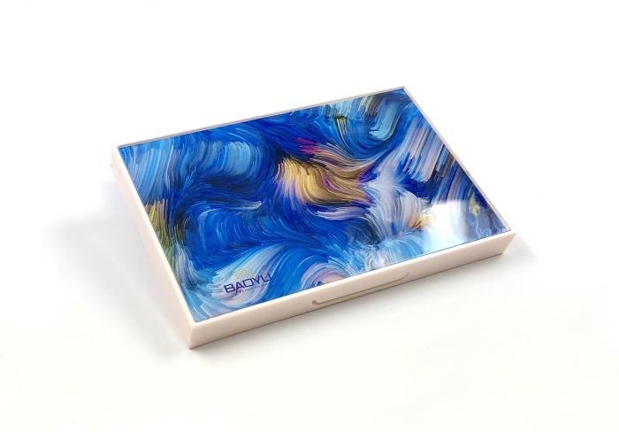 Brush Strokes Square Compact 